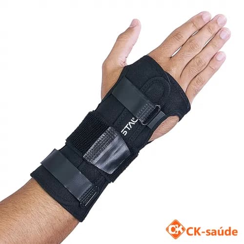 Tala Curta P/ Punho Bilateral Preto Tam G Kestal