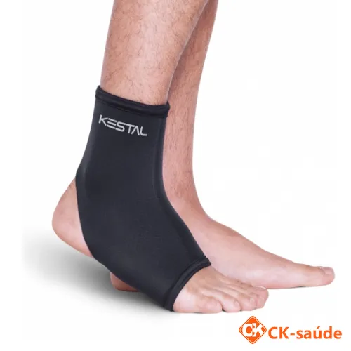 Tornozeleira Longa Preto G Kestal