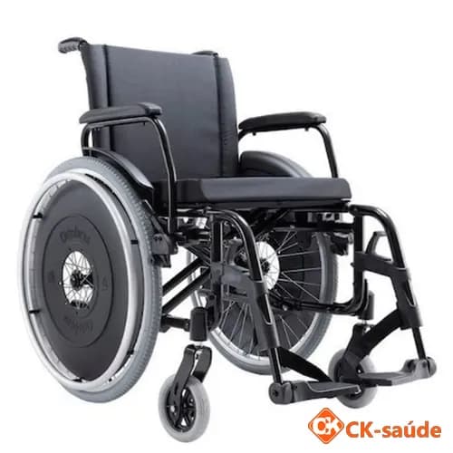 Cadeira De Rodas Avd 50cm S/Elev Preto