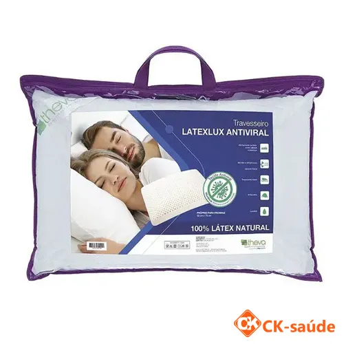 Travesseiro Latexlux Antiviral Copespuma