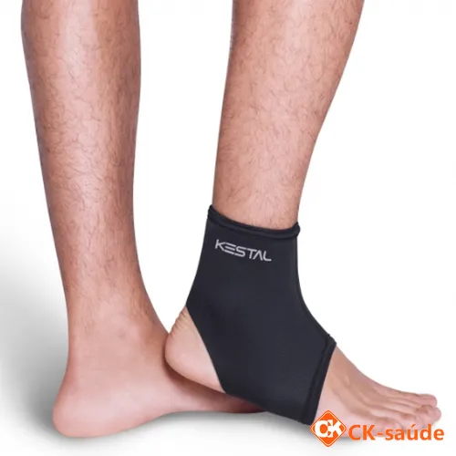 Tornozeleira Curta Preto P Kestal