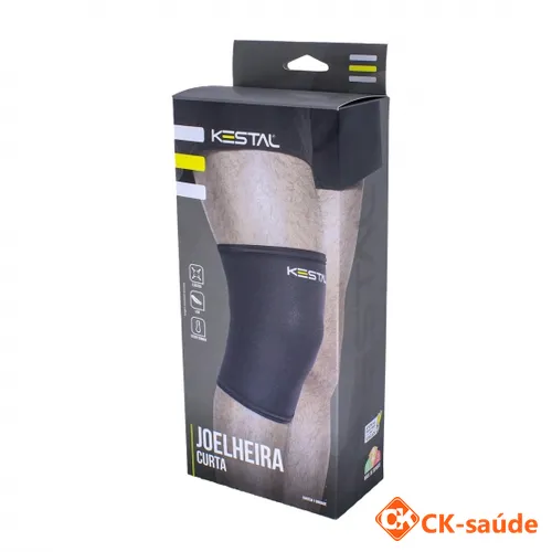 Joelheira Curta Tam M Preto Kestal