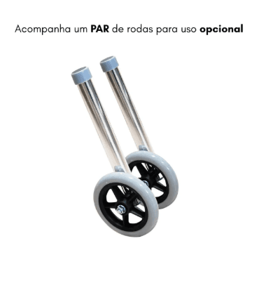 Andador 3 Em 1 Prata Mercur Bc1548-Pt