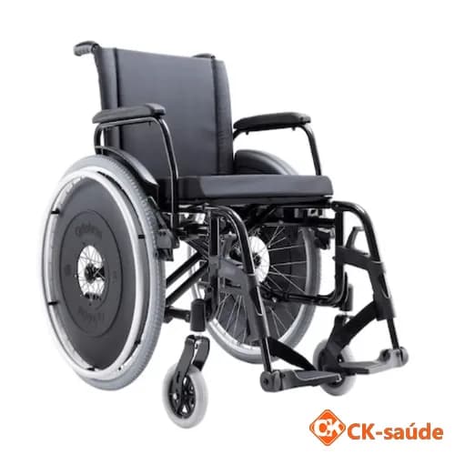 Cadeira De Rodas Avd 46cm S/ Elev. Preto